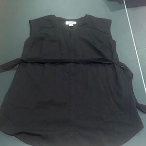 Motherhood Maternity Black Sleeveless Blouse